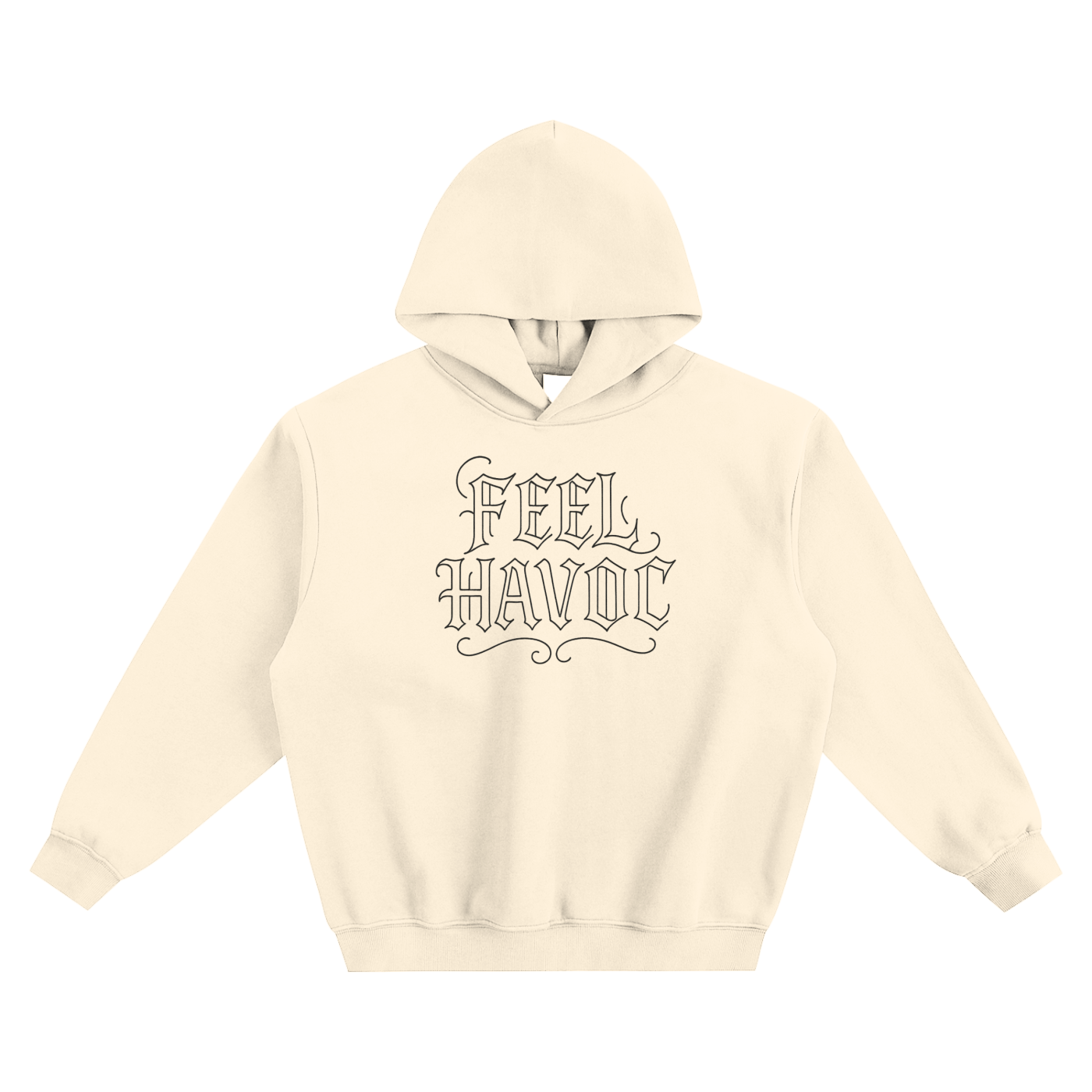 Fleeced Boxy Hoodie
