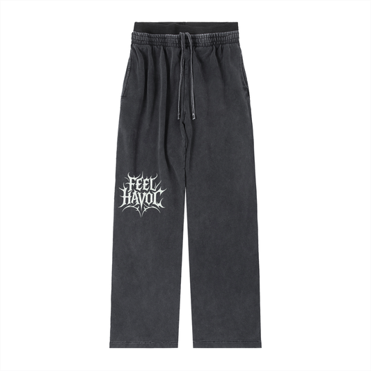 Vintage Washed Waist Pants